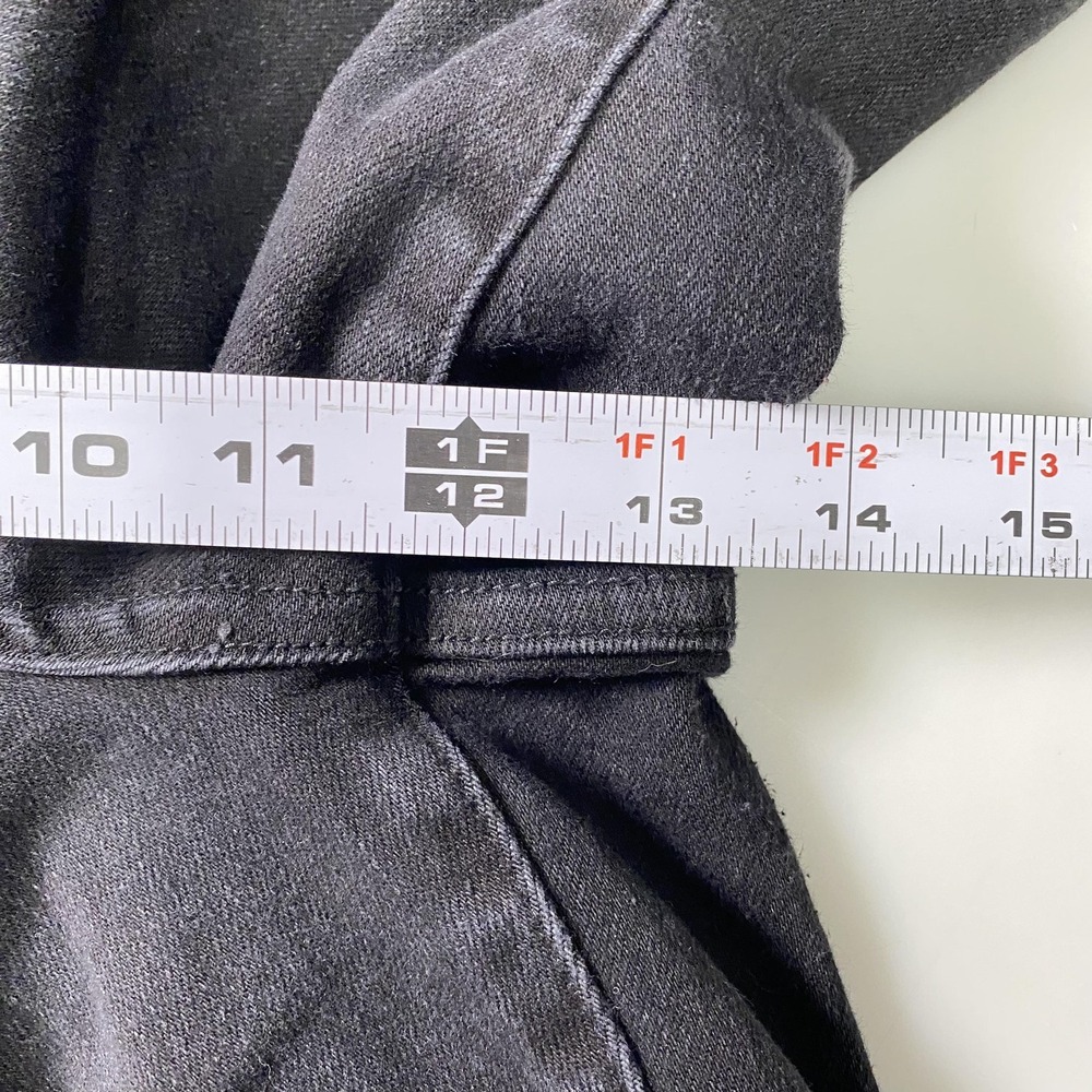 Judy Blue‎ Jeans Womens 18W Black Button Fly Raw Hem Stretch High Rise JB88829BK - Picture 11 of 14